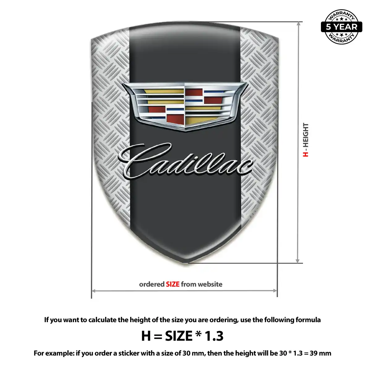 Cadillac Crest Emblem Auto Tuning