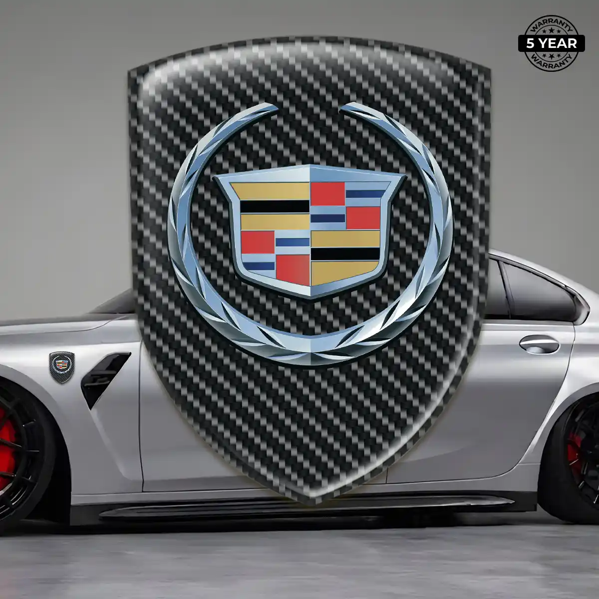 Cadillac Crest Emblem Interior Elegance