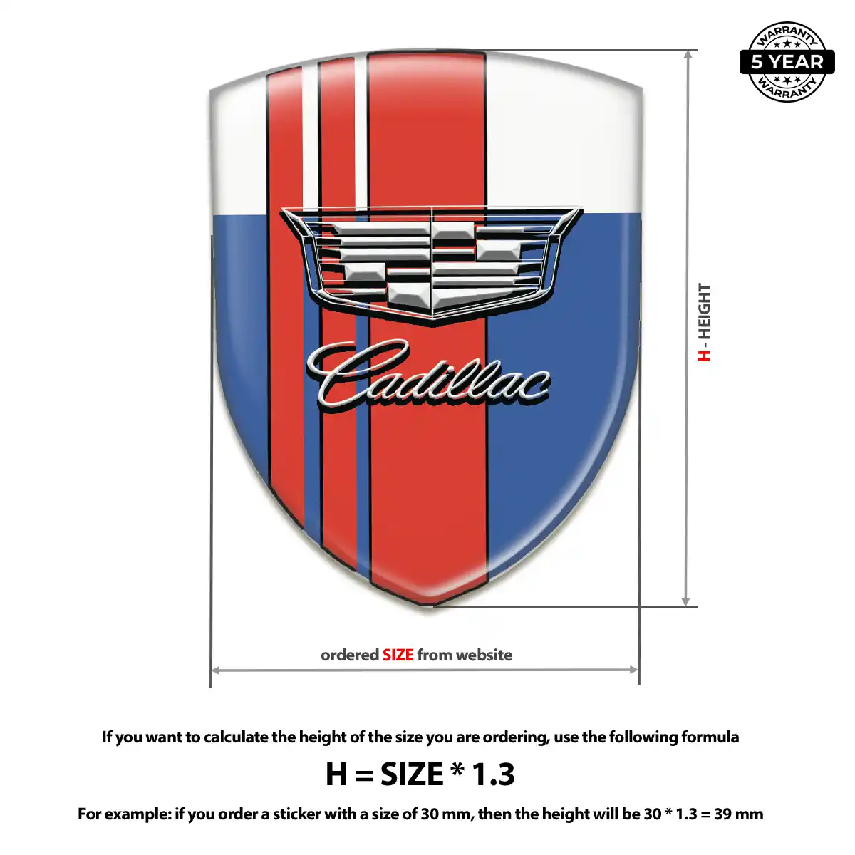 Cadillac Crest Emblem Noble Edition