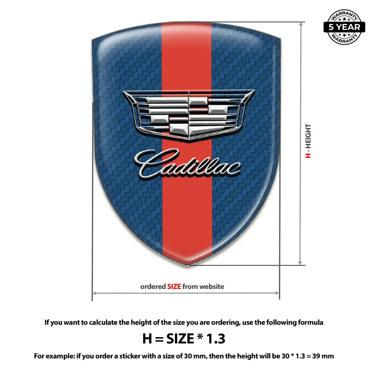 Cadillac Crest Emblem Opulent Line