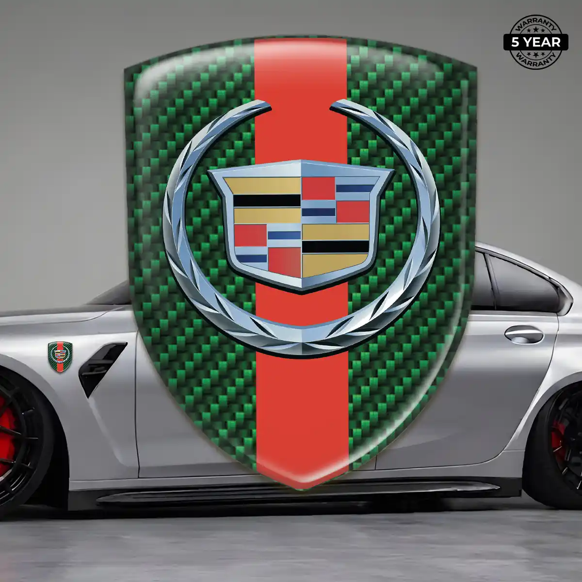 Cadillac Crest Emblem Outer Style
