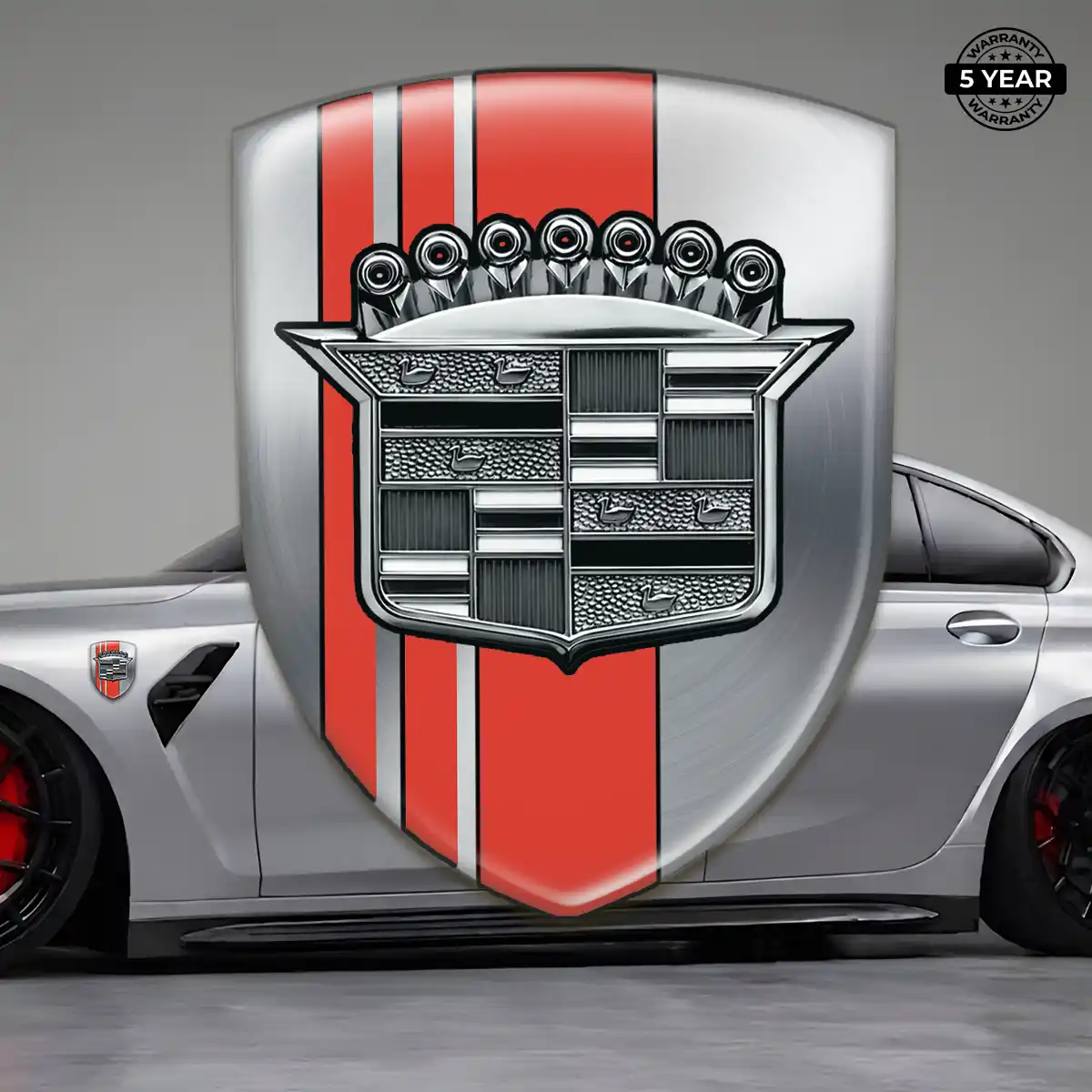 Cadillac Crest Emblem Sport Tuning