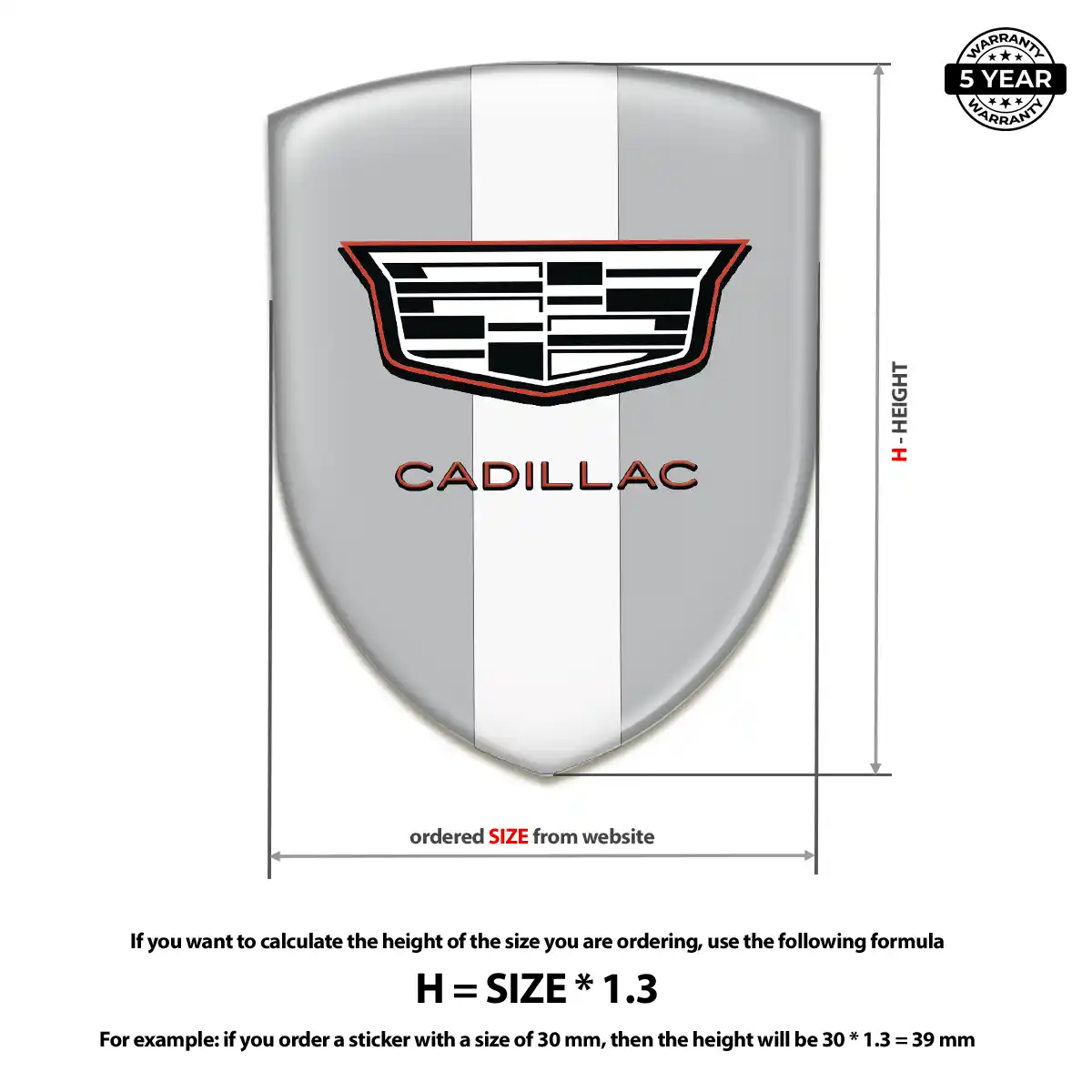 Cadillac Crest Emblem Street Tuning