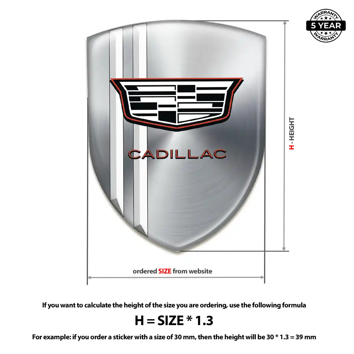 Cadillac Crest Emblem Superior Craft