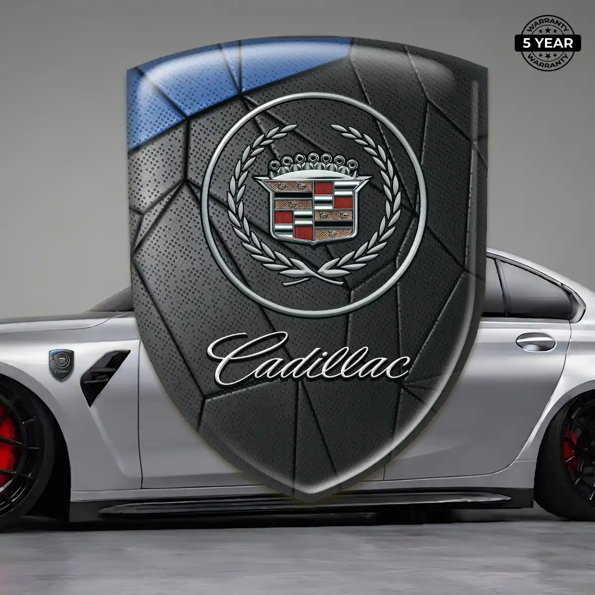 Cadillac Crest Logo Emblem Cabin Style