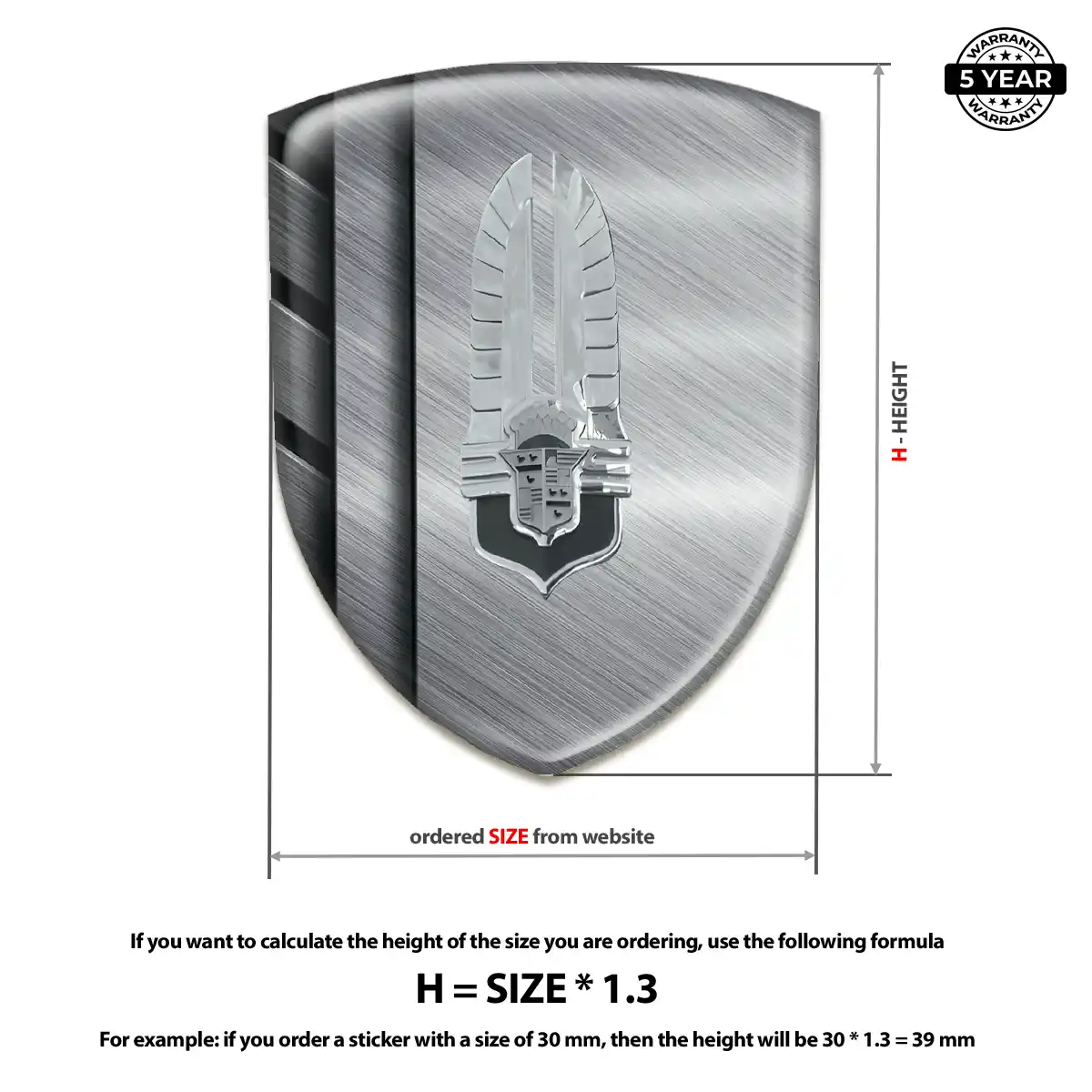 Cadillac Crest Logo Emblem Deluxe Edition