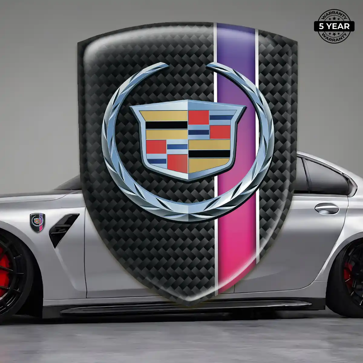 Cadillac Crest Logo Emblem Elite Finish