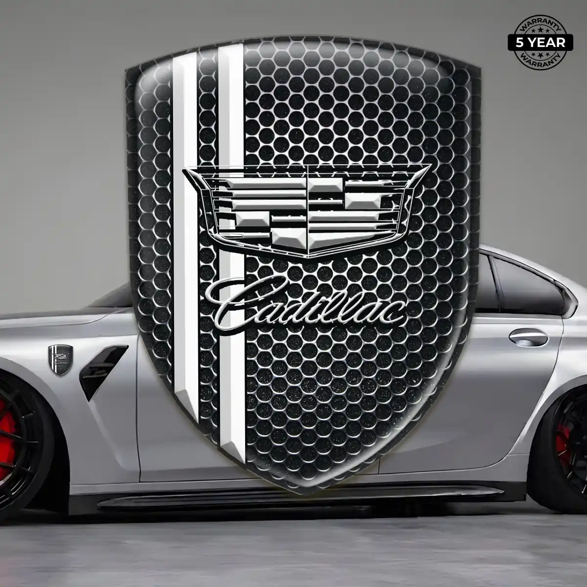 Cadillac Crest Logo Emblem Interior Luxe