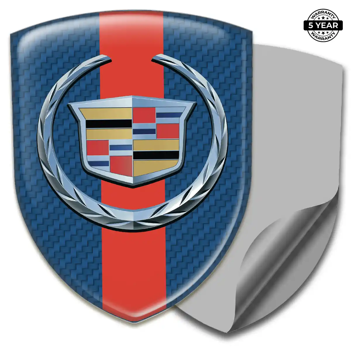Cadillac Crest Logo Emblem Performance Style