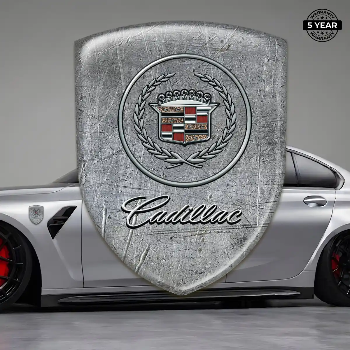 Cadillac Crest Logo Emblem Premium Dome