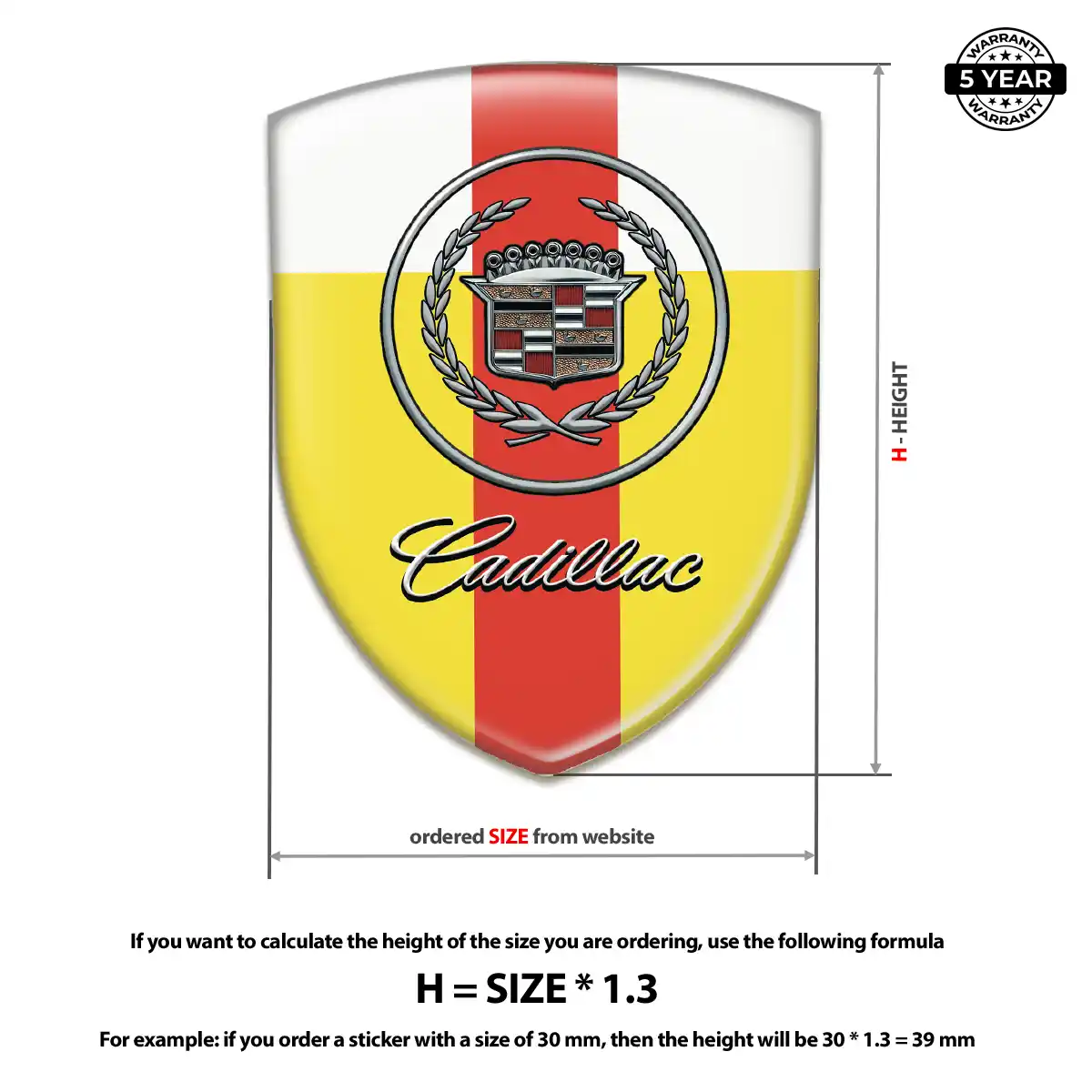 Cadillac Domed Badge Auto Tuning