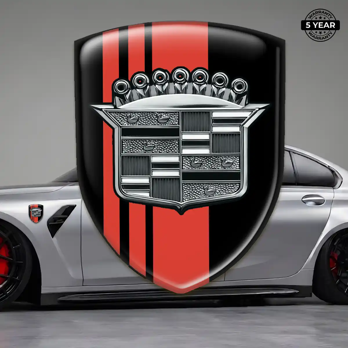 Cadillac Domed Badge Exterior Luxe