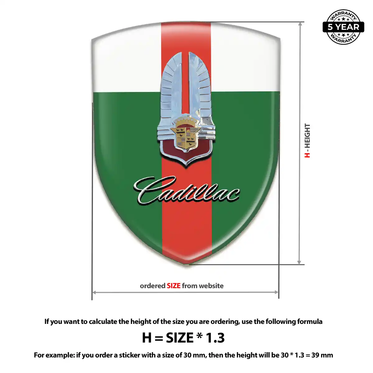 Cadillac Domed Badge Interior Elegance