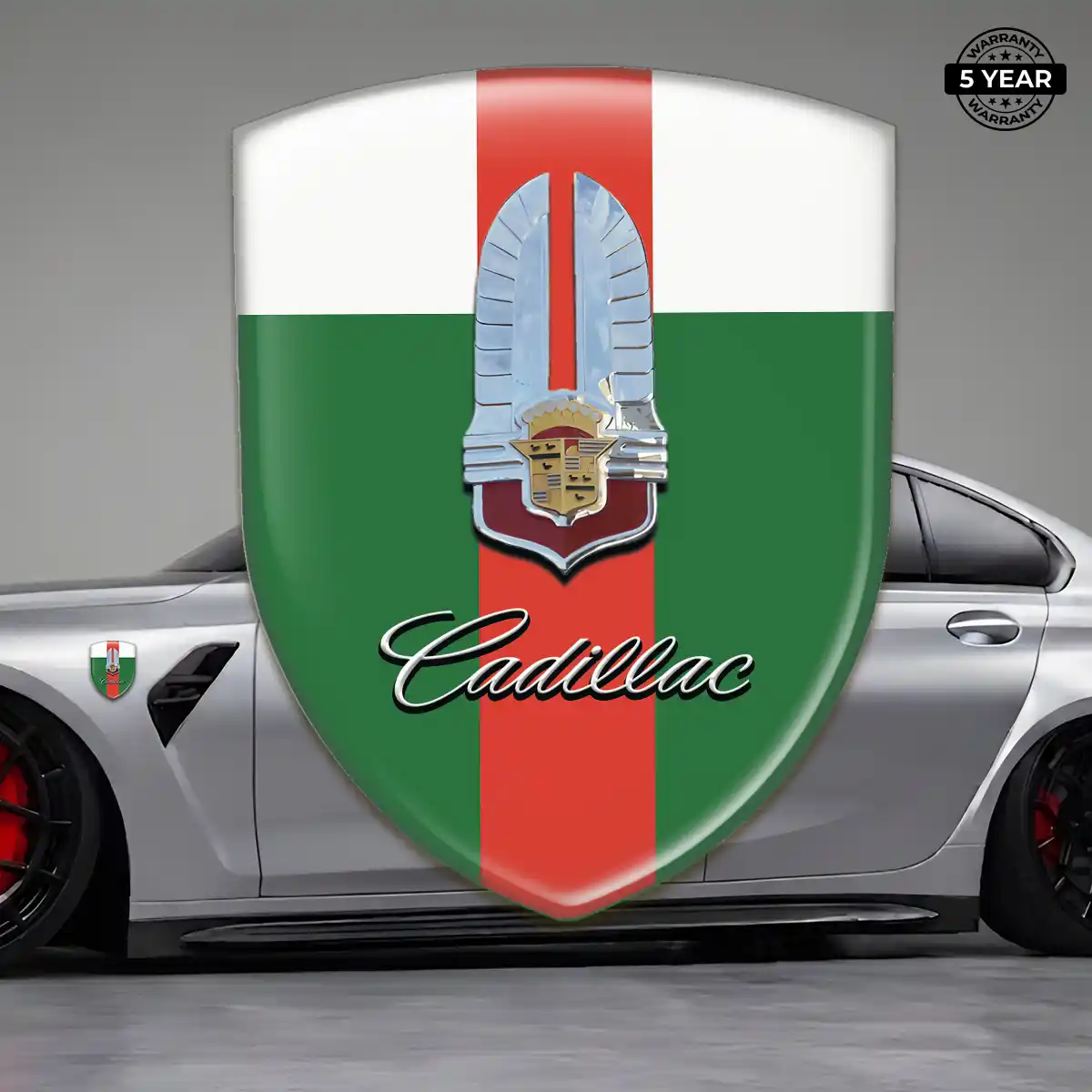 Cadillac Domed Badge Interior Elegance