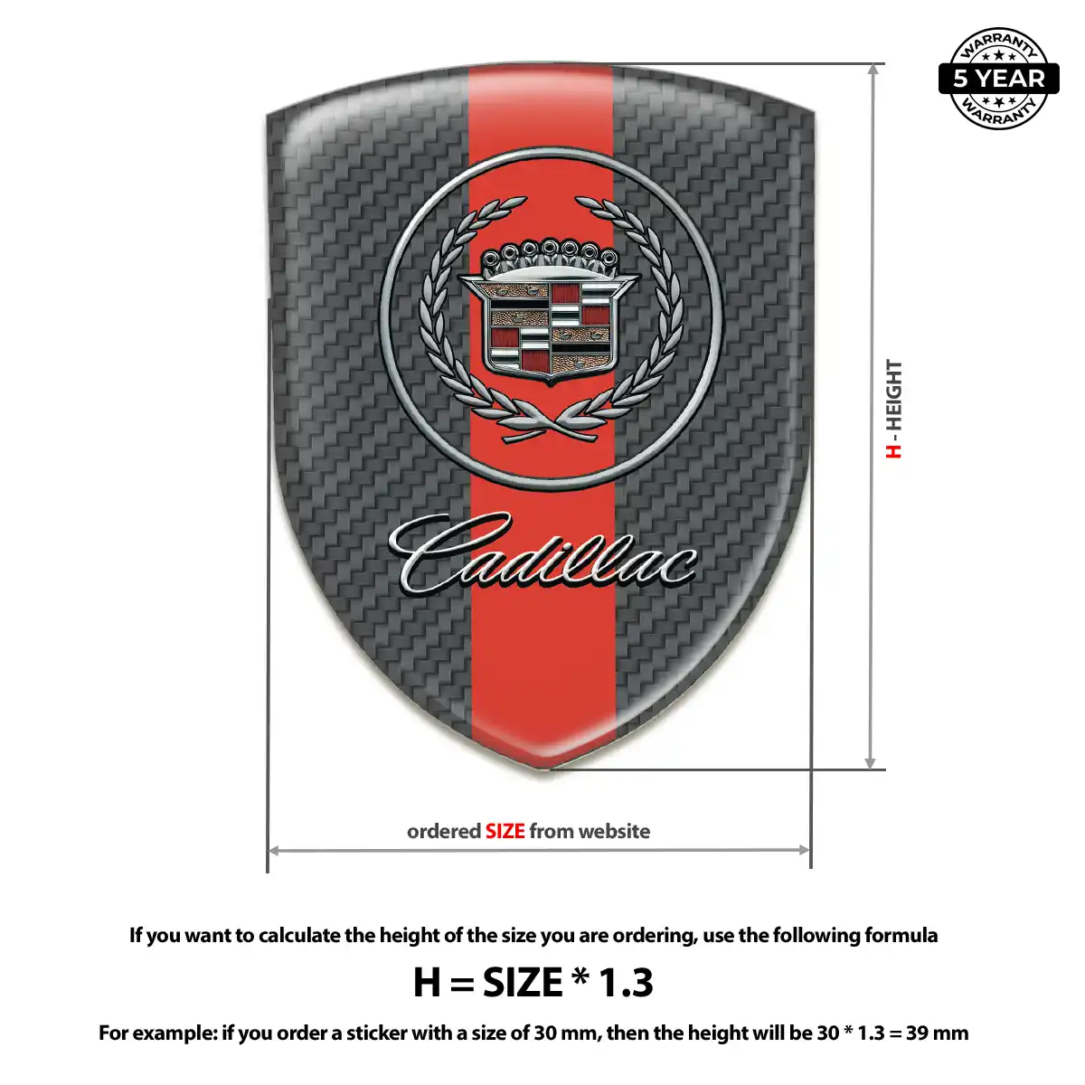Cadillac Domed Badge Signature Edition