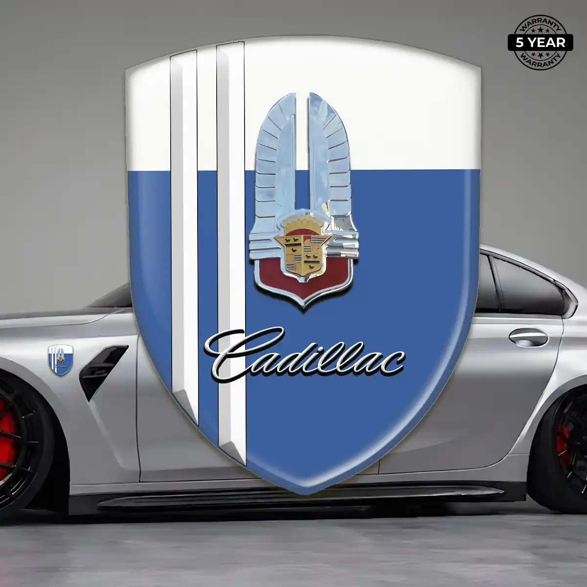Cadillac Domed Car Sticker Superior Craft