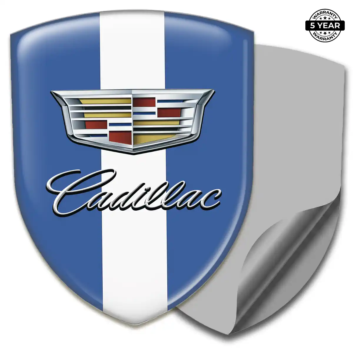 Cadillac Domed Decal Auto Tuning