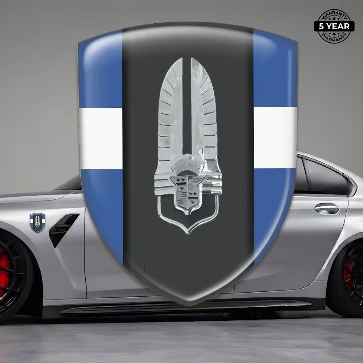 Cadillac Domed Decal Elite Edition