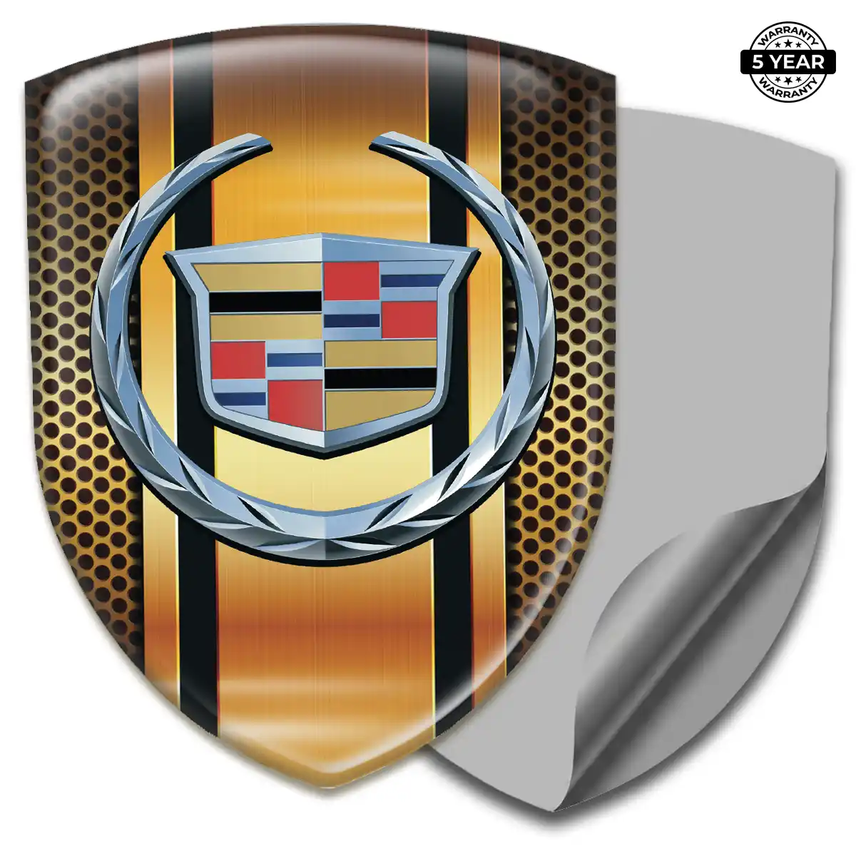 Cadillac Domed Decal Interior Elegance