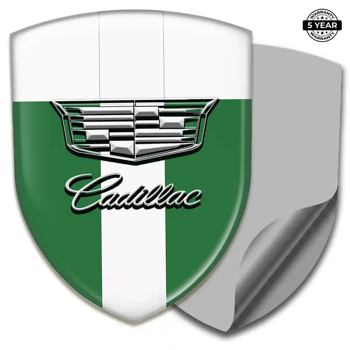 Cadillac Domed Decal Outer Style