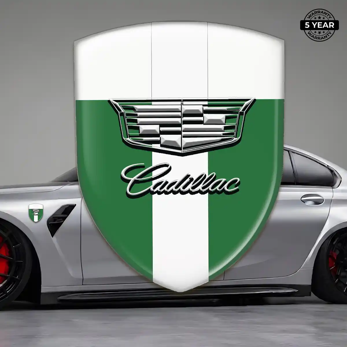 Cadillac Domed Decal Outer Style