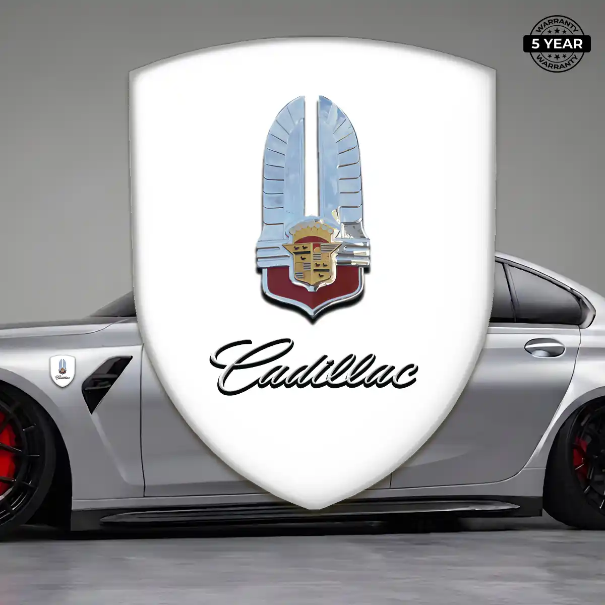 Cadillac Domed Decal Performance Style