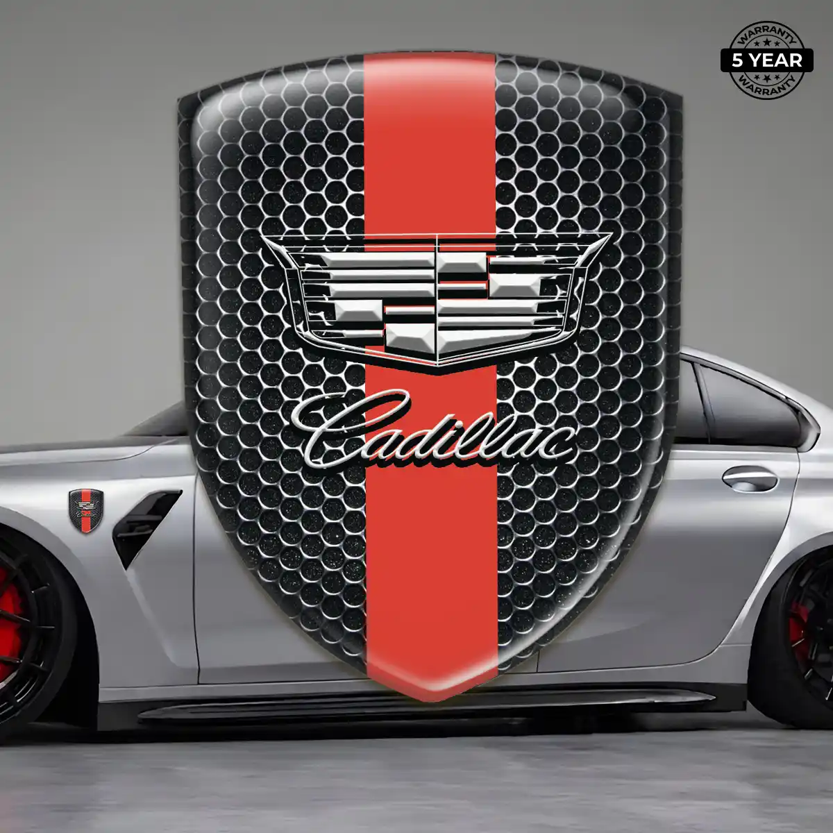 Cadillac Domed Decal Sport Tuning