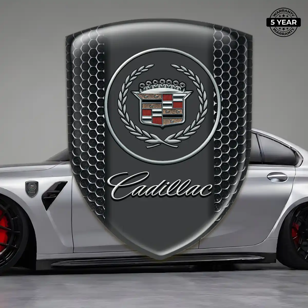 Cadillac Domed Decal Street Tuning