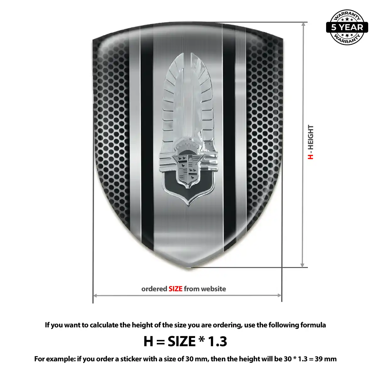 Cadillac Domed Emblem Cabin Style