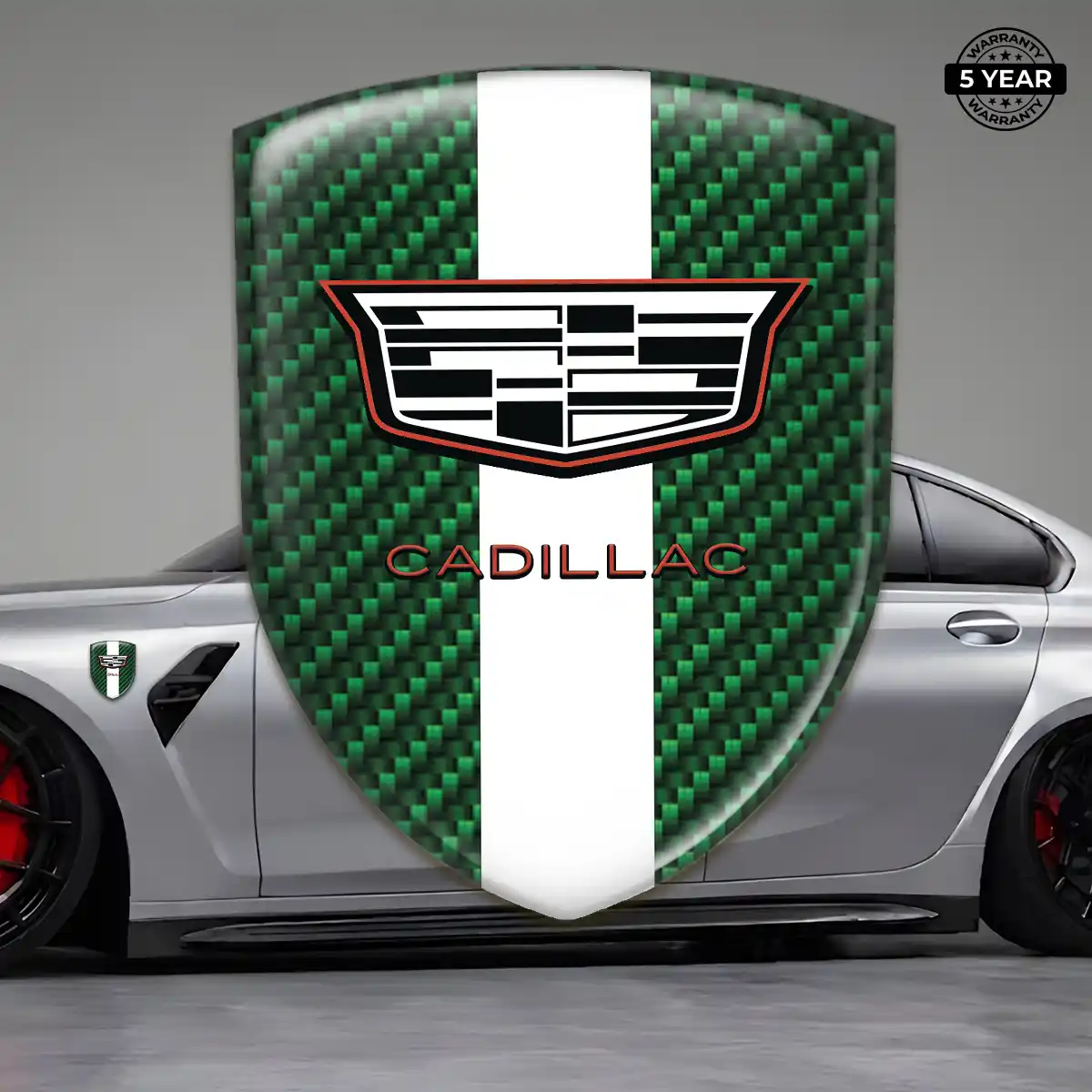 Cadillac Domed Emblem Deluxe Edition