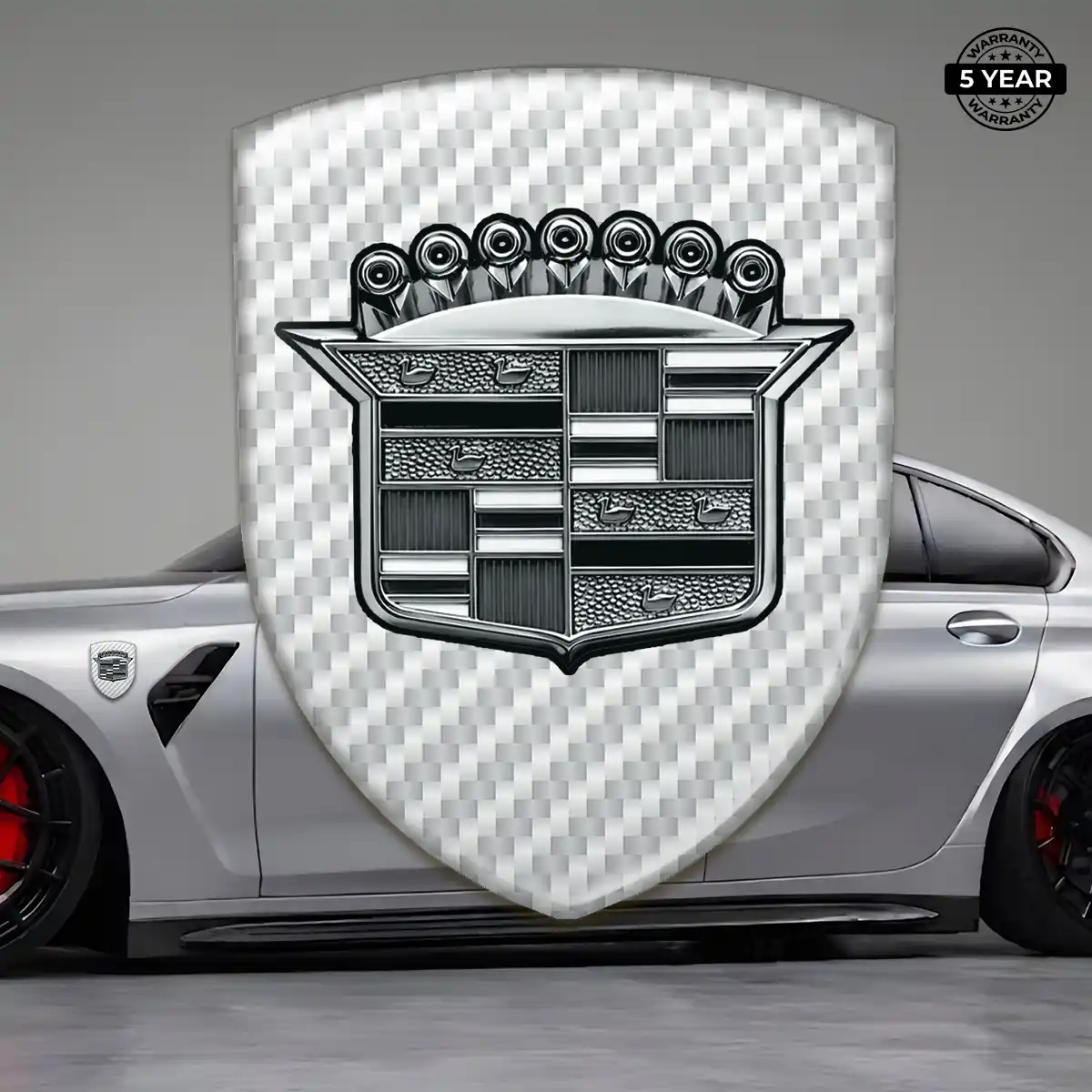 Cadillac Domed Emblem Exterior Luxe