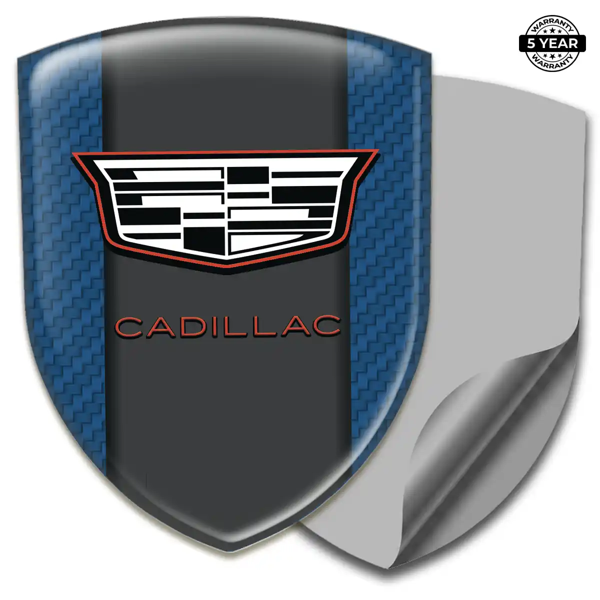 Cadillac Domed Emblem Outer Style