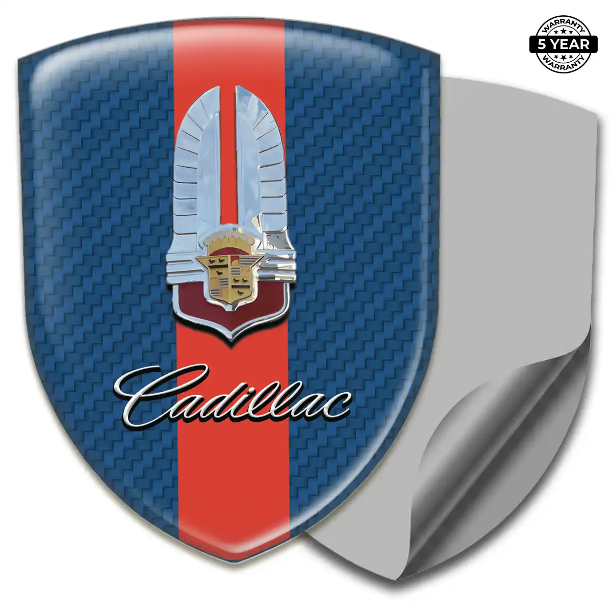 Cadillac Domed Emblem Performance Style