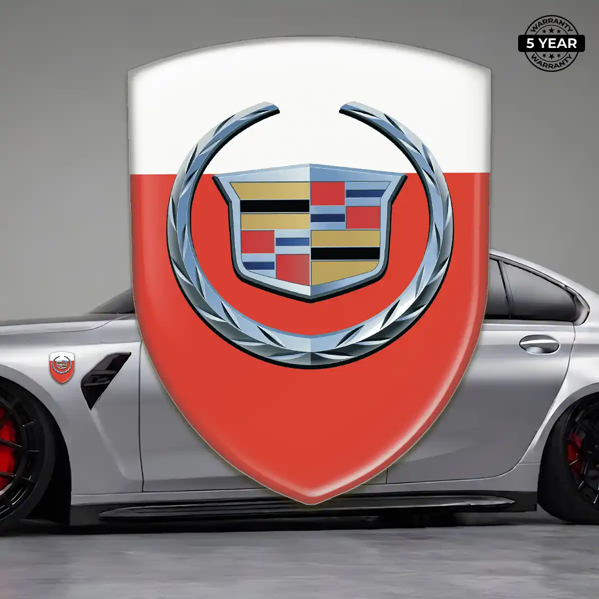 Cadillac Domed Emblem Premium Dome