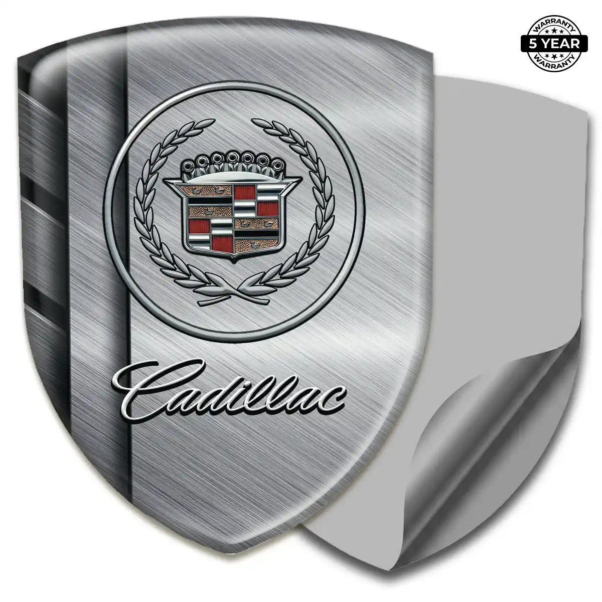 Cadillac Domed Emblem Refined Design