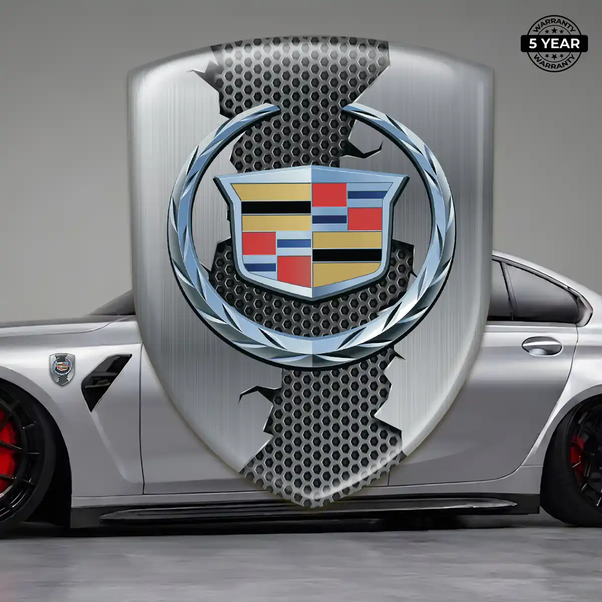 Cadillac Domed Emblem Resin Elite