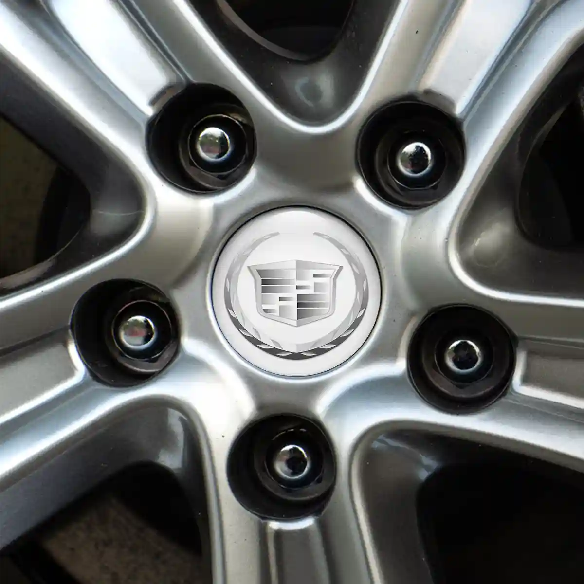 Cadillac Domed Emblem Self-Adhesive High Quality