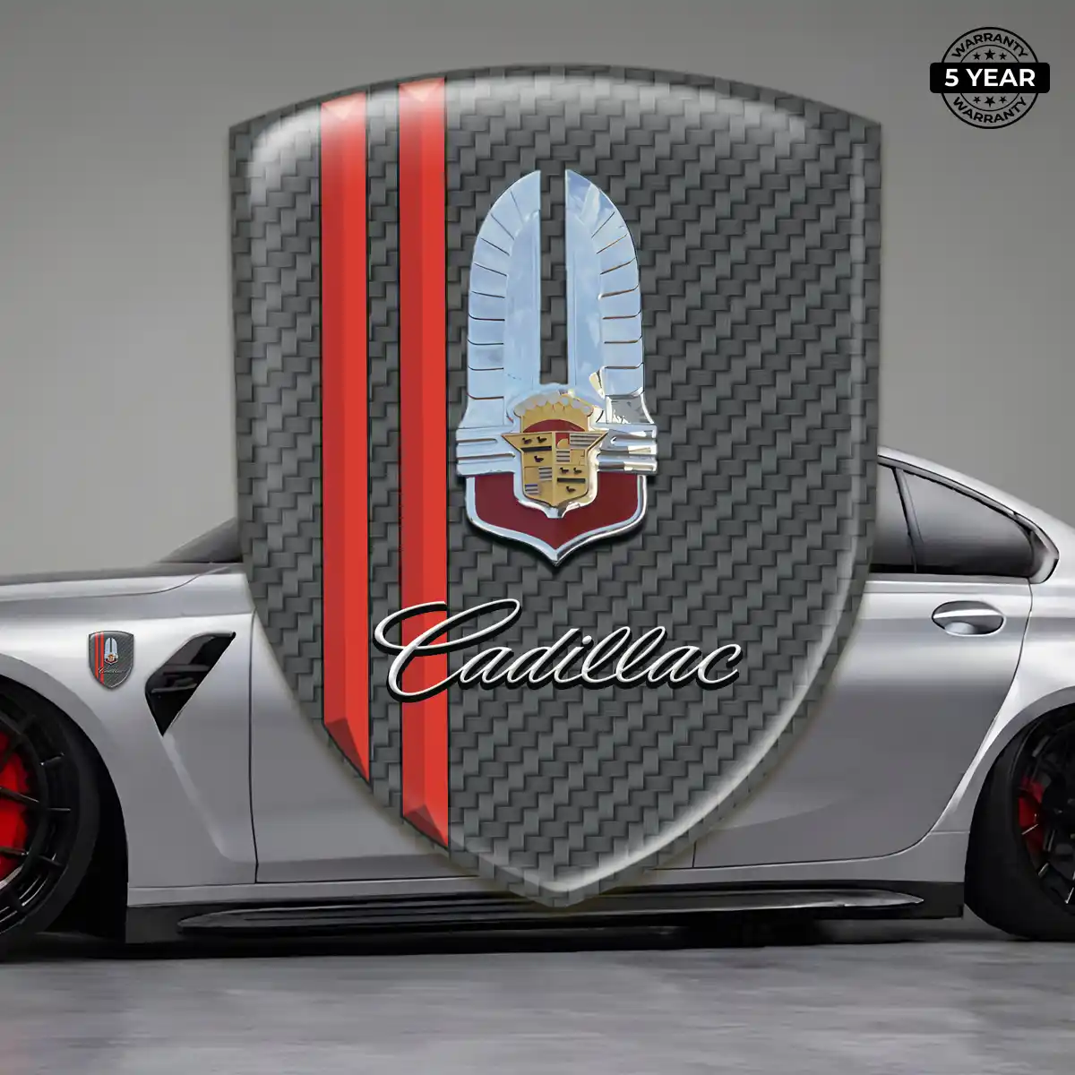 Cadillac Domed Emblem Signature Grade