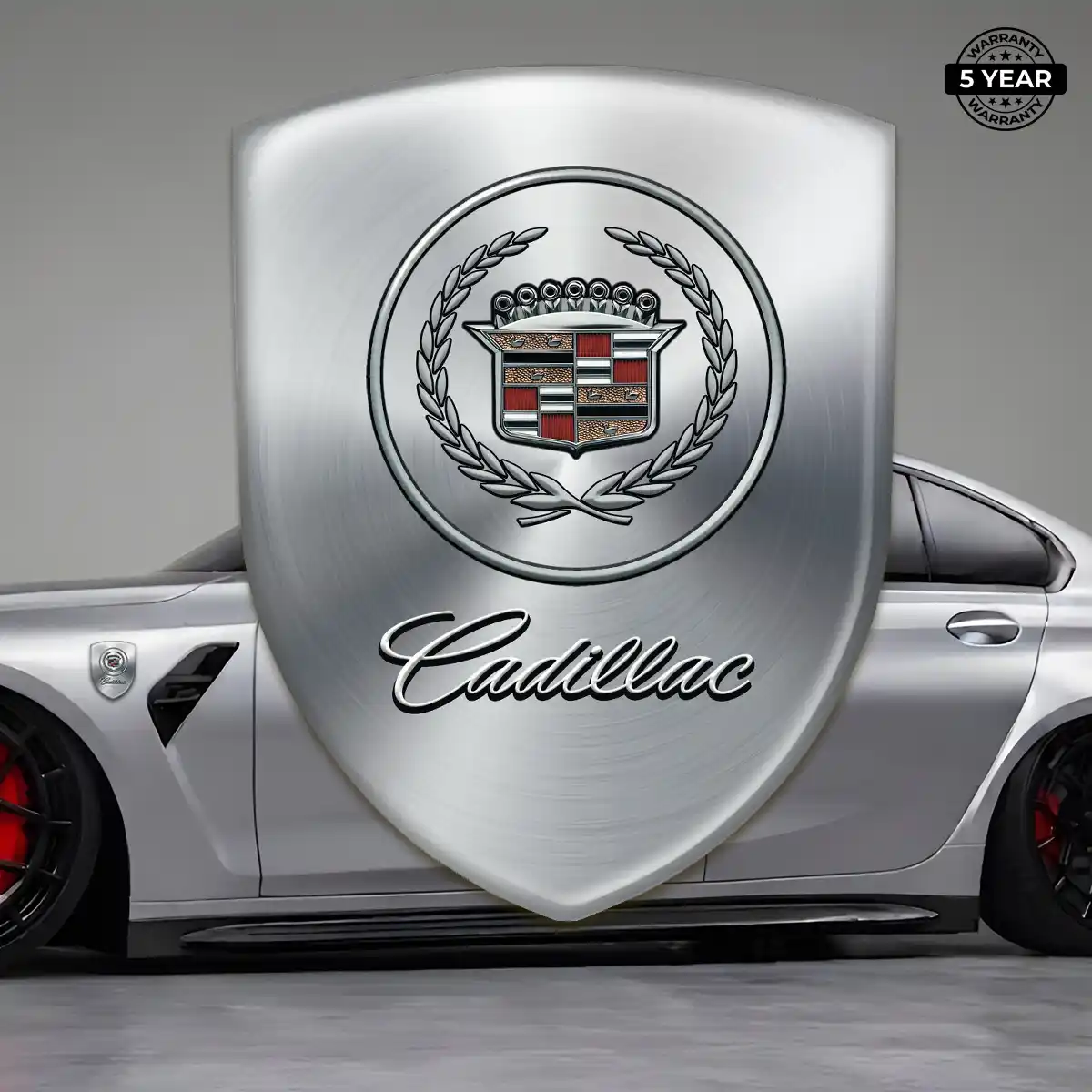 Cadillac Domed Emblem Vortex Elite
