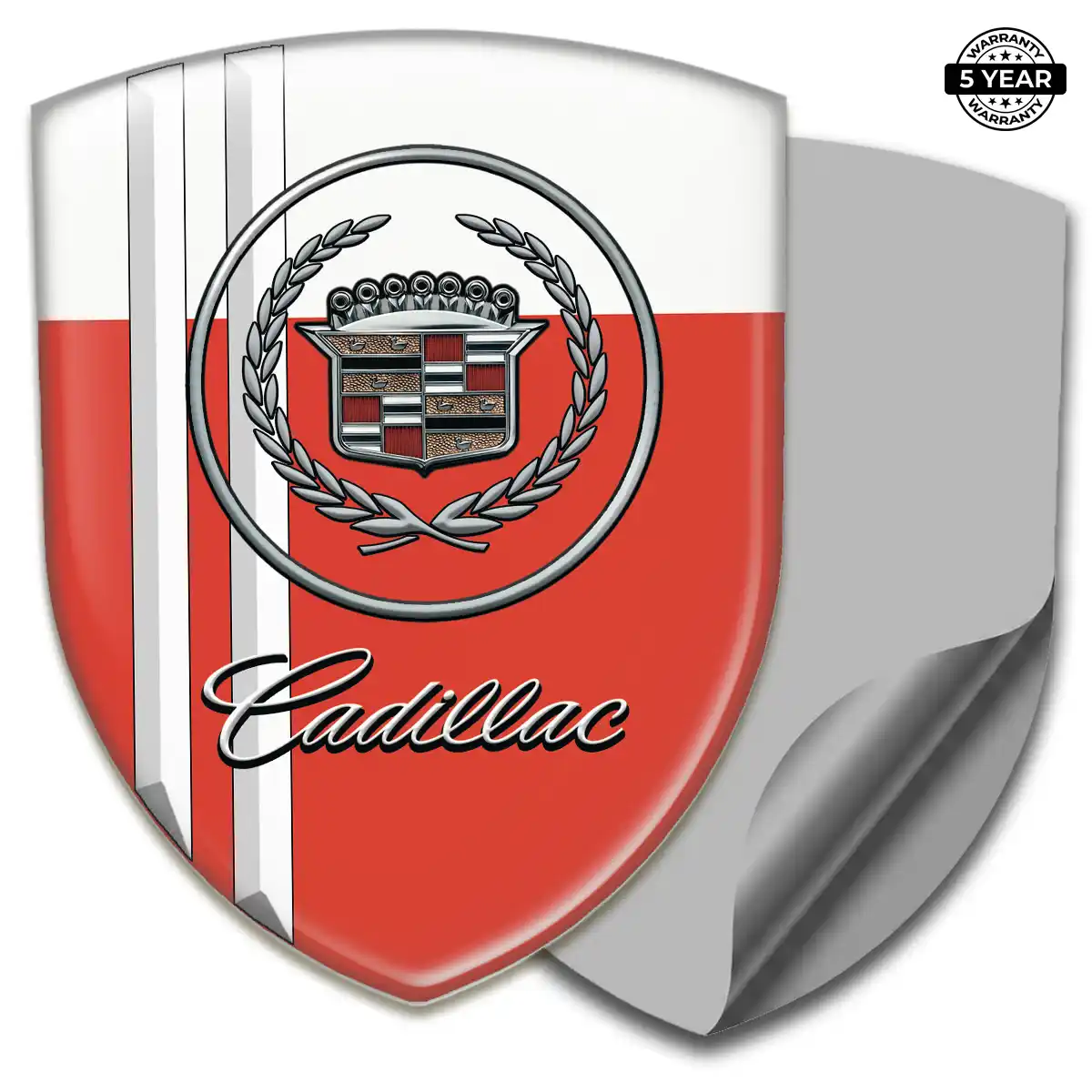 Cadillac Domed Emblem Vortex X