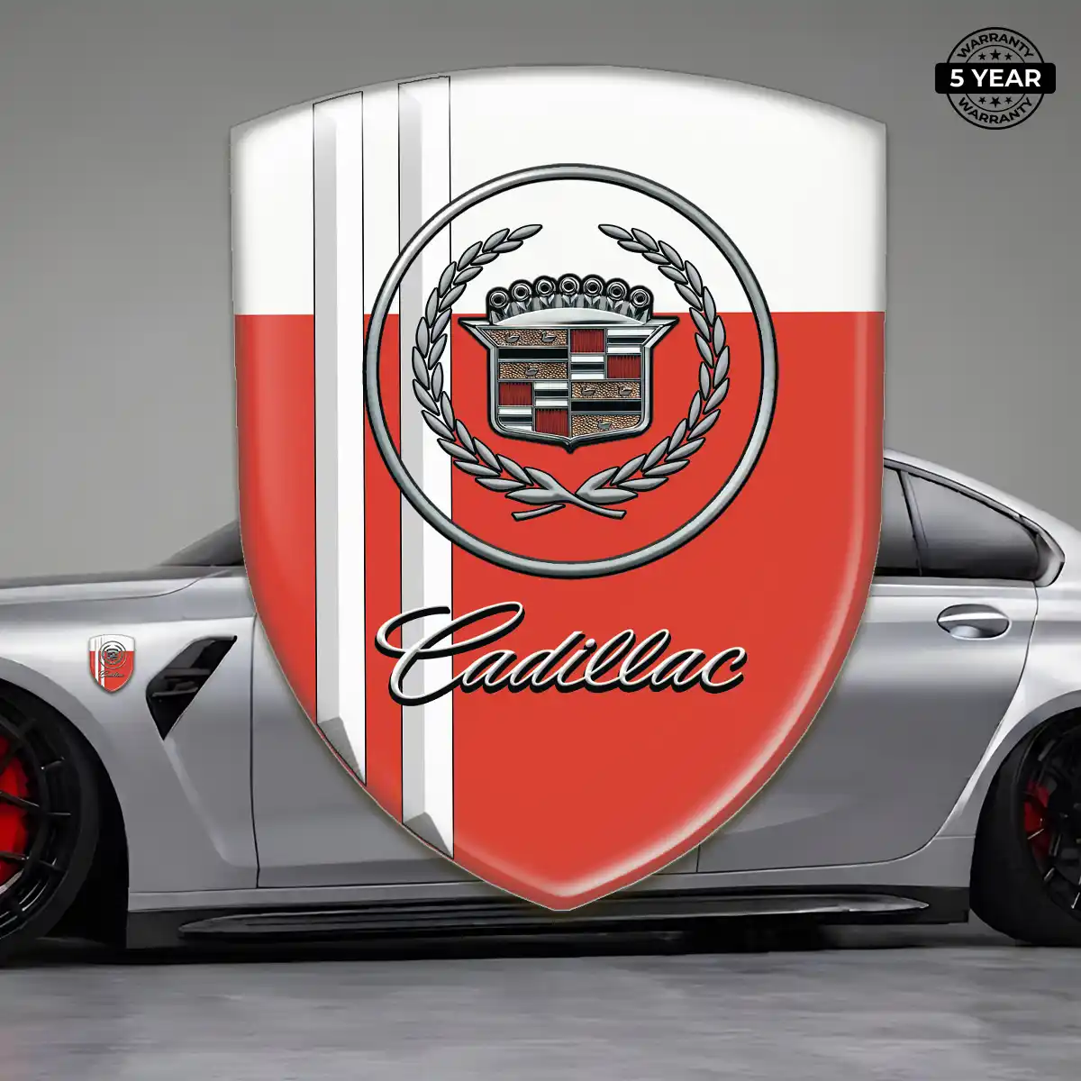 Cadillac Domed Emblem Vortex X
