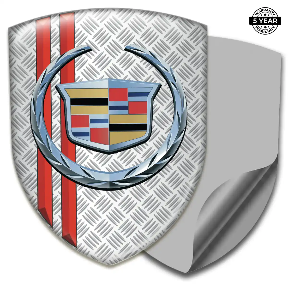 Cadillac Domed Logo Decal Cabin Style