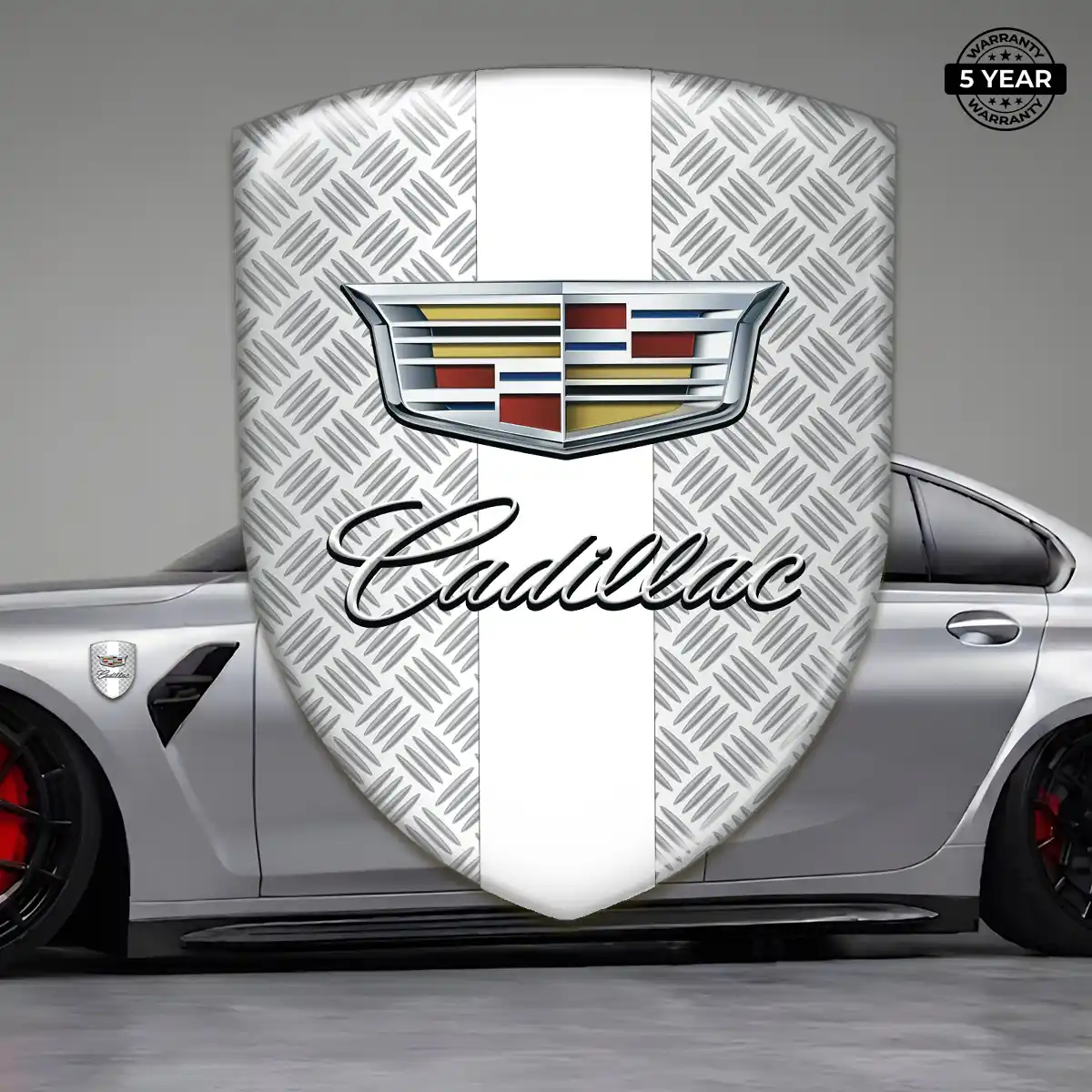 Cadillac Domed Logo Decal Exclusive Series