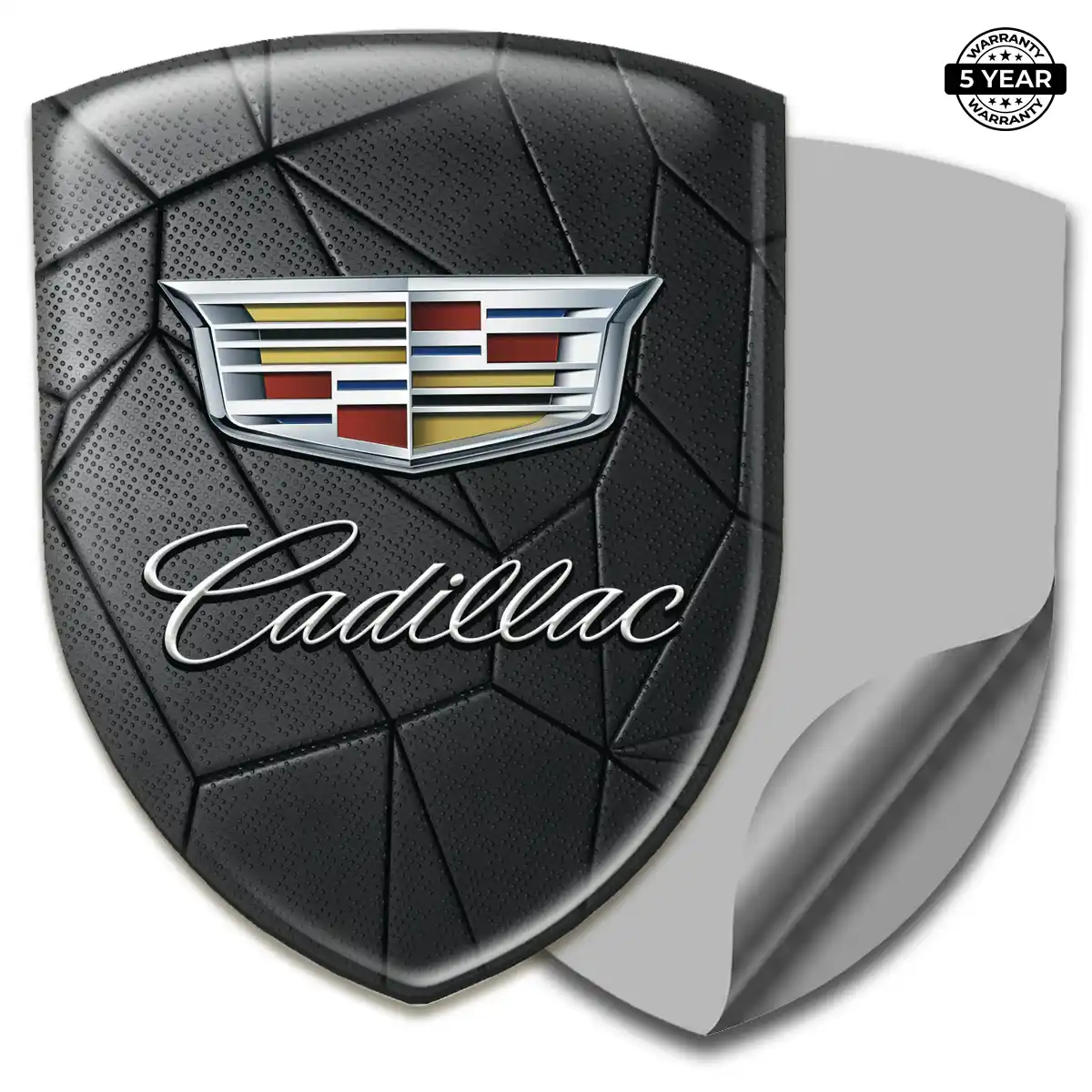 Cadillac Domed Logo Decal Interior Luxe