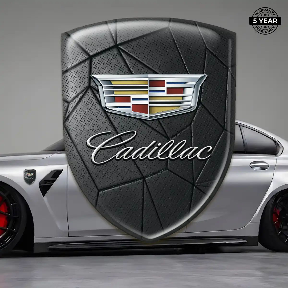 Cadillac Domed Logo Decal Interior Luxe