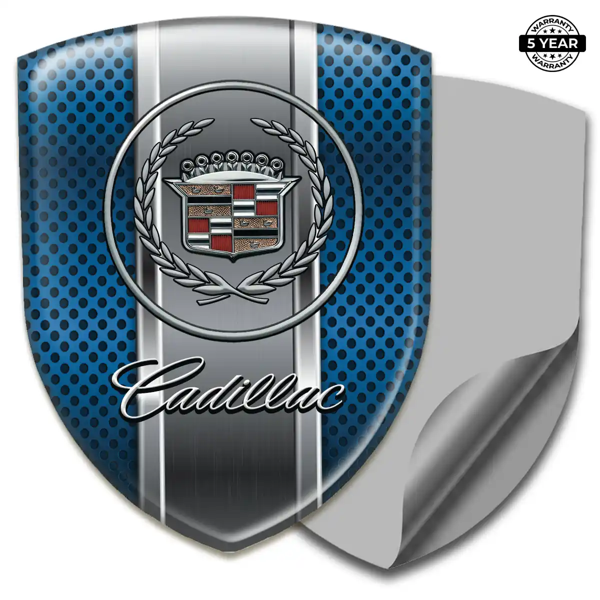 Cadillac Domed Logo Decal Marked Edition