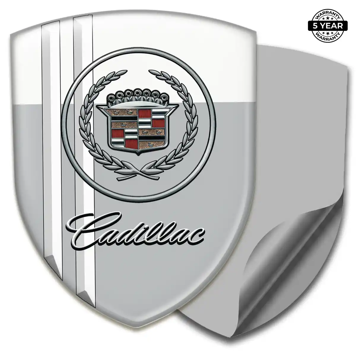Cadillac Domed Logo Decal Signature Grade