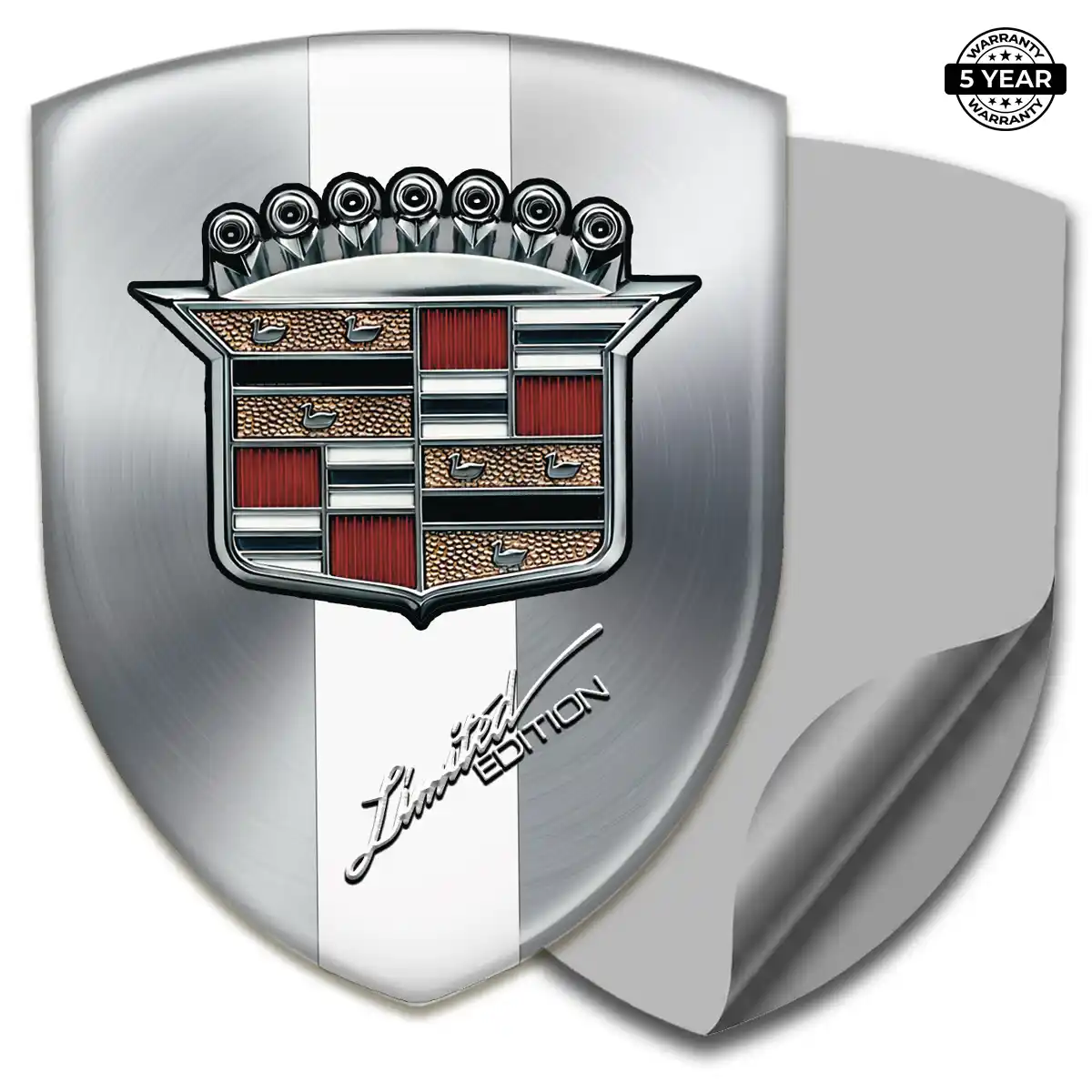 Cadillac Domed Logo Decal Superior Craft