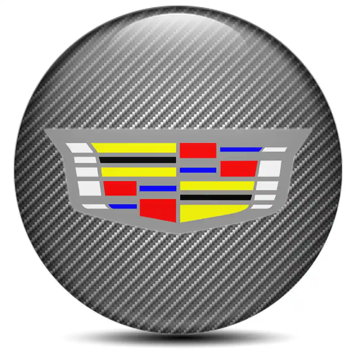 Cadillac Domed Sticker Luxury Edition
