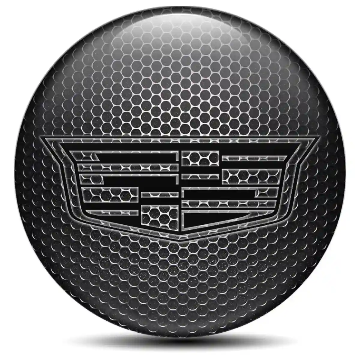 Cadillac Domed Sticker Premium Edition
